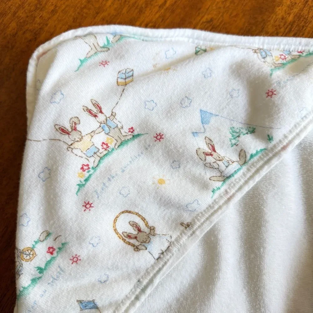 Vintage 90’s Carter's If They Could Just Stay Little Baby Towel Washcloth Set